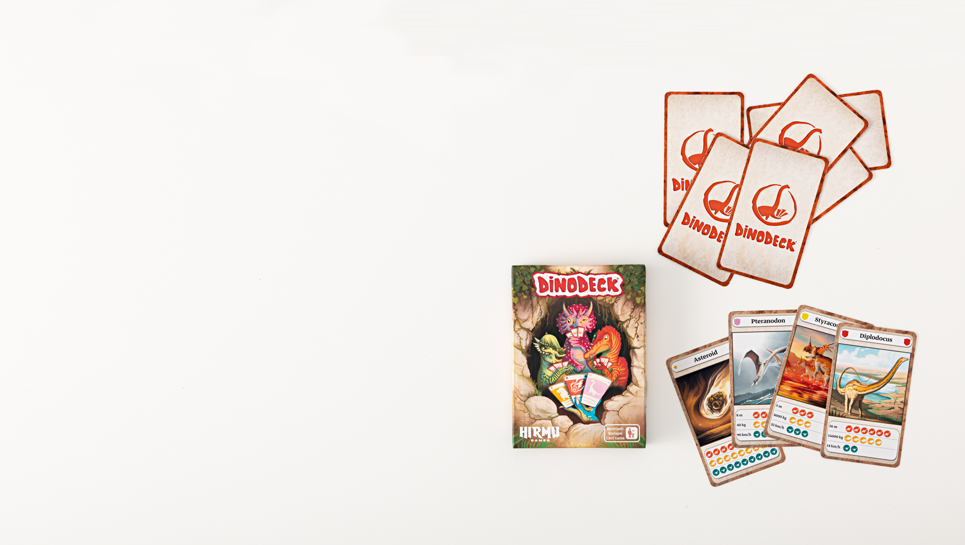 Vuoden siistein korttipeliuutuus lapsille  DINODECK